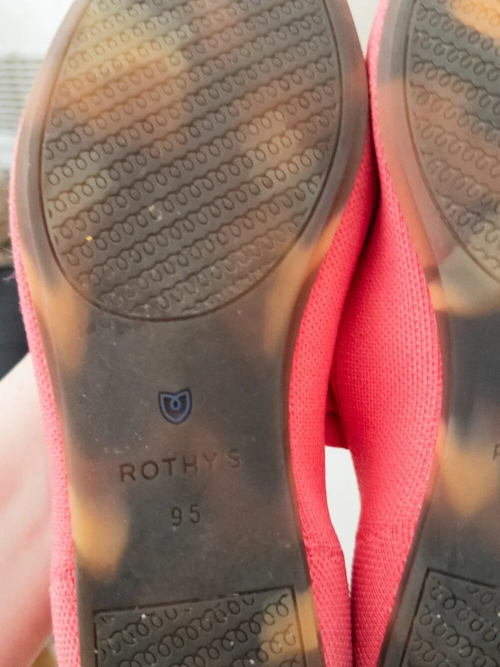 Rothy’s Ballerina Mary Jane Slippers - Pink Size 9.5